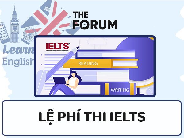 lệ phí thi ielts 2023