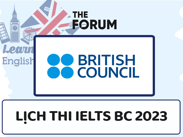 lịch thi IELTS BC
