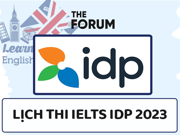 thời gian thi ielts idp 2023
