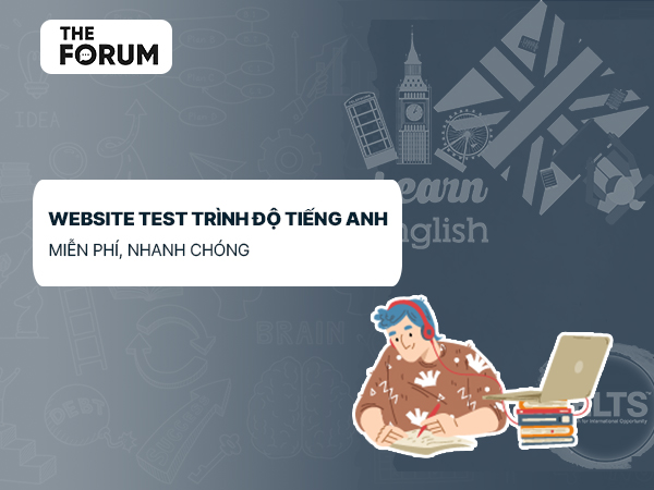 trang web test tiếng anh