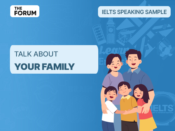 bài mẫu Talk About Your Family