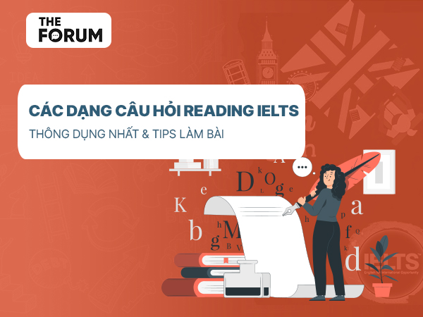 các dạng bài Reading IELTS